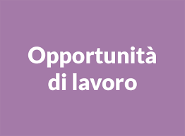 opportunità di lavoro